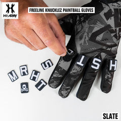 HK Army Freeline Knucklez Paintball Gloves - Slate HK Army