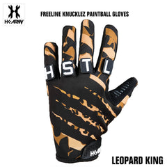HK Army Freeline Knucklez Paintball Gloves - Leopard King HK Army
