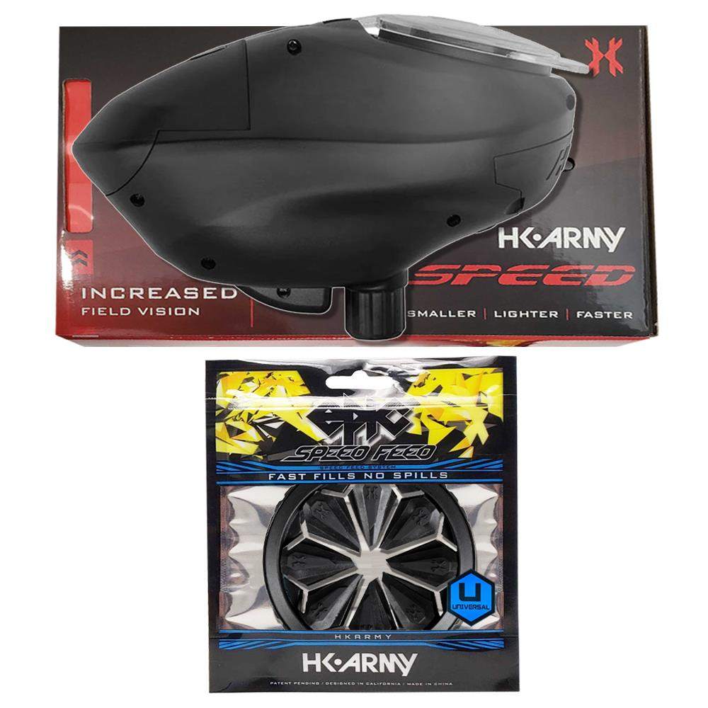 HK Army Speed Electronic Paintball Loader with Epic Speed Feed - 25+ BPS