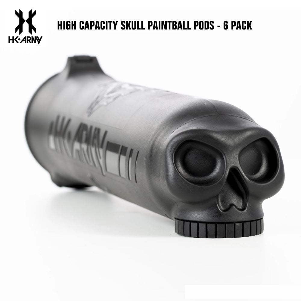 HK Army High Capacity Skull Pods - 6 Pack std config, pod, durable paint storage, for pod packs, setup view