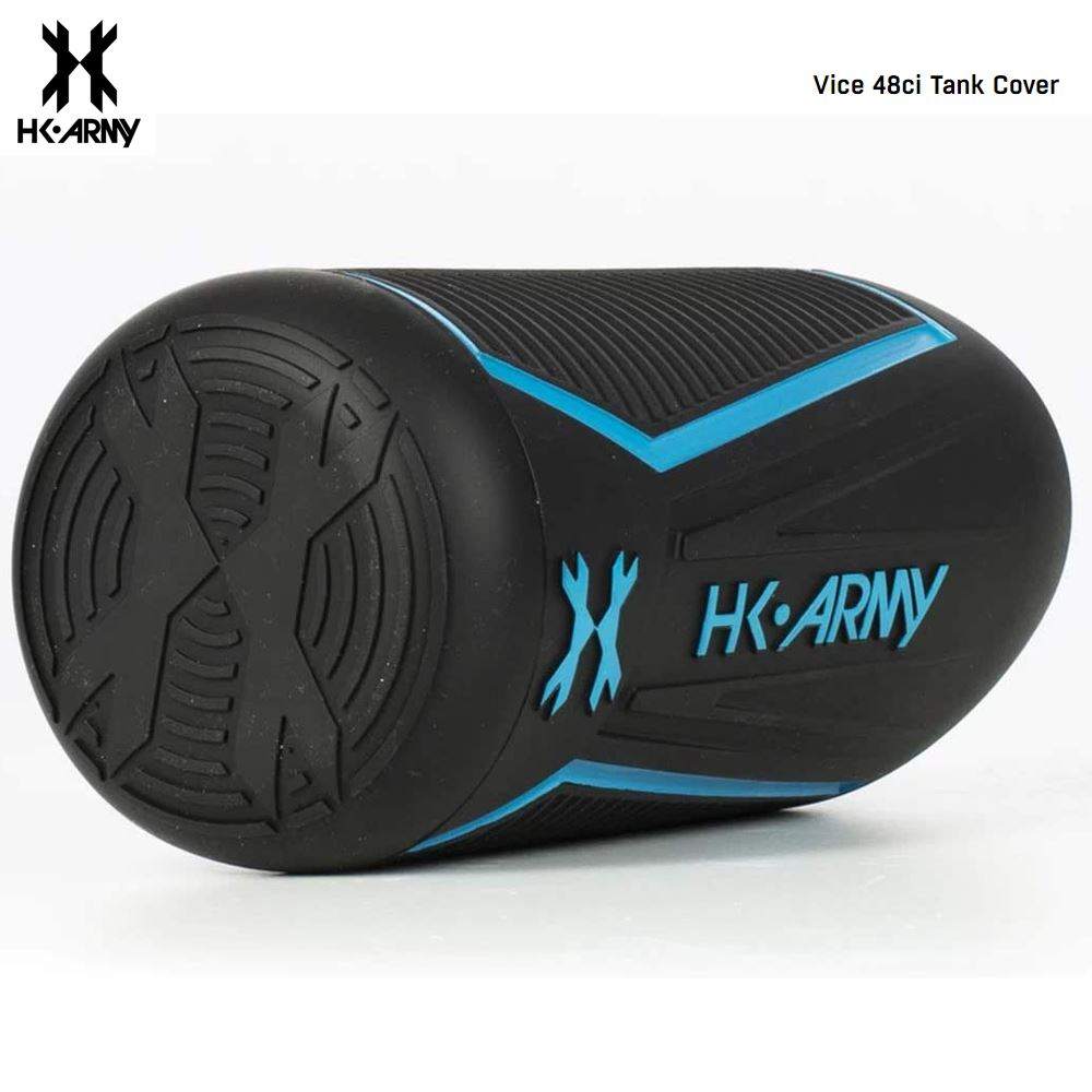 HK Army 48/3000 Vice Paintball Tank Cover - Black/Blue HK Army