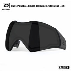 Push Paintball Unite Paintball Goggle Mask Thermal Replacement Lens - Smoke Push Paintball