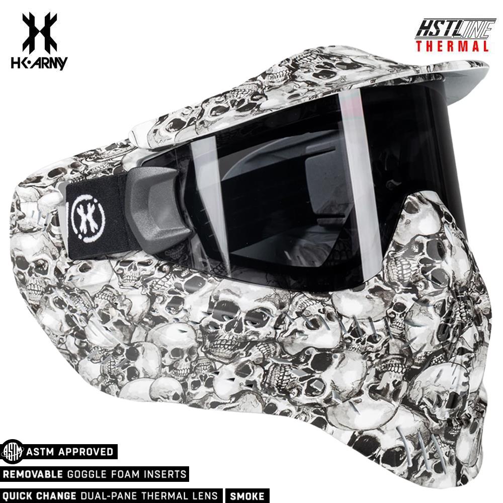 HK Army HSTL Goggle Thermal Dual Paned Paintball Mask - Skulls HK Army