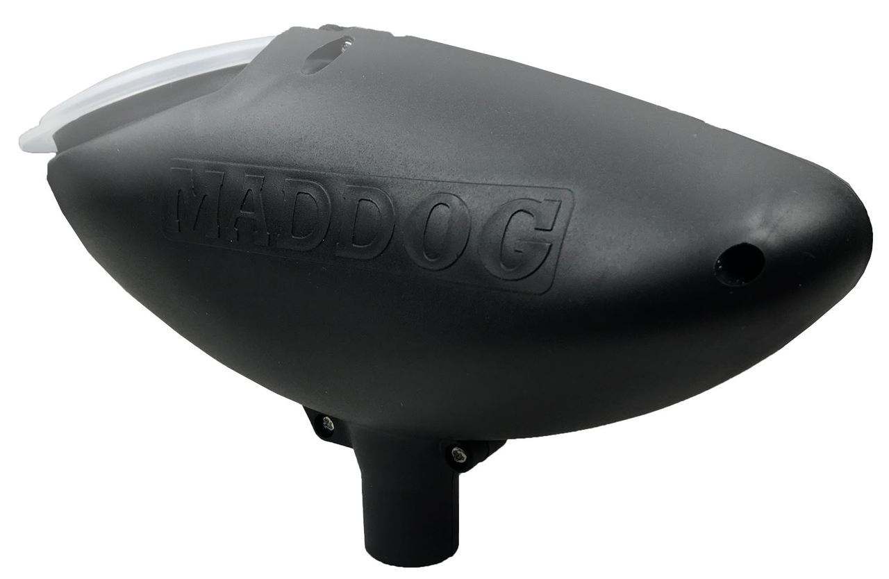 Maddog 200 Round Paintball Hopper Loader - Black Maddog