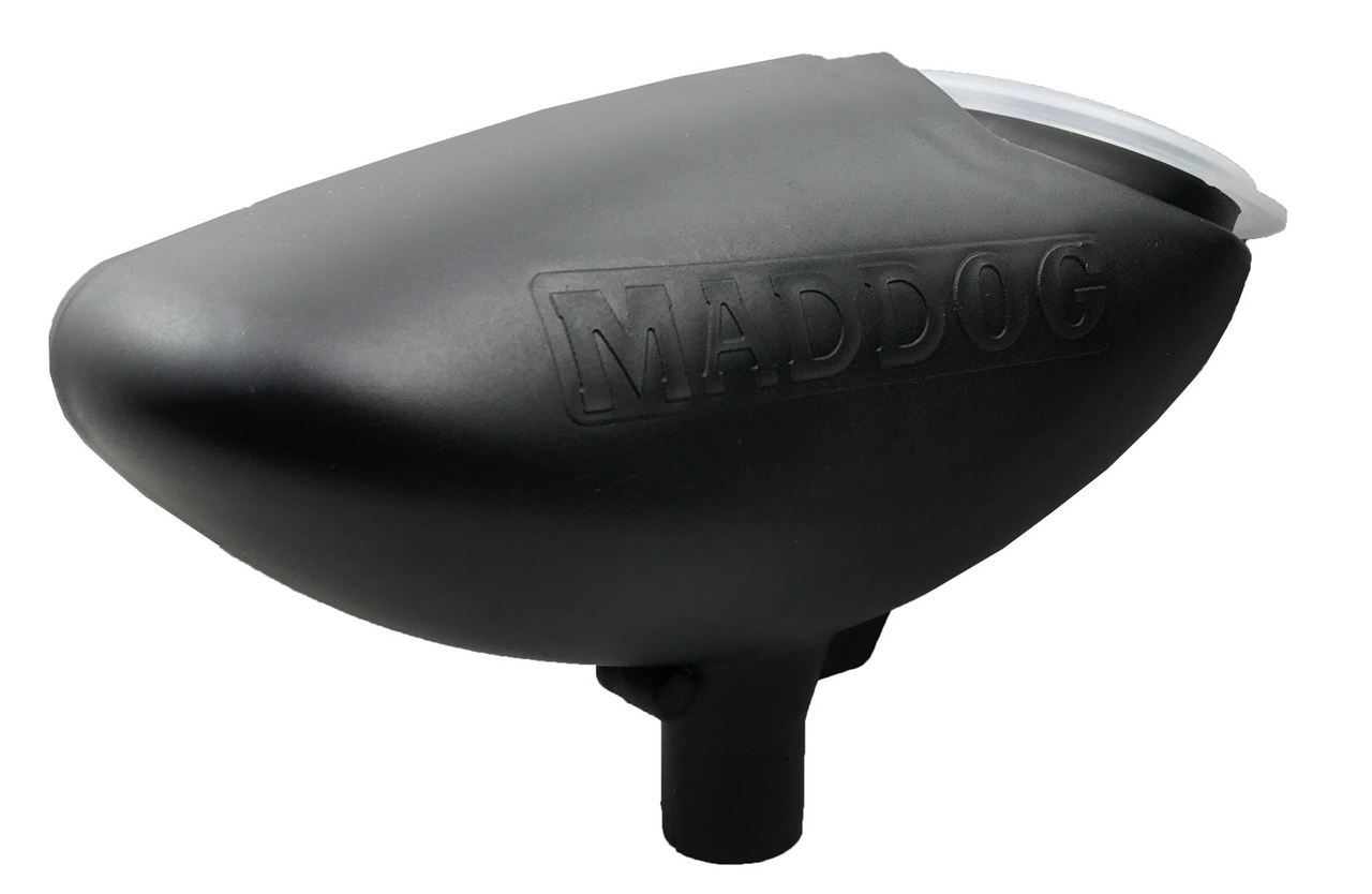 Maddog 200 Round Paintball Hopper Loader - Black Maddog
