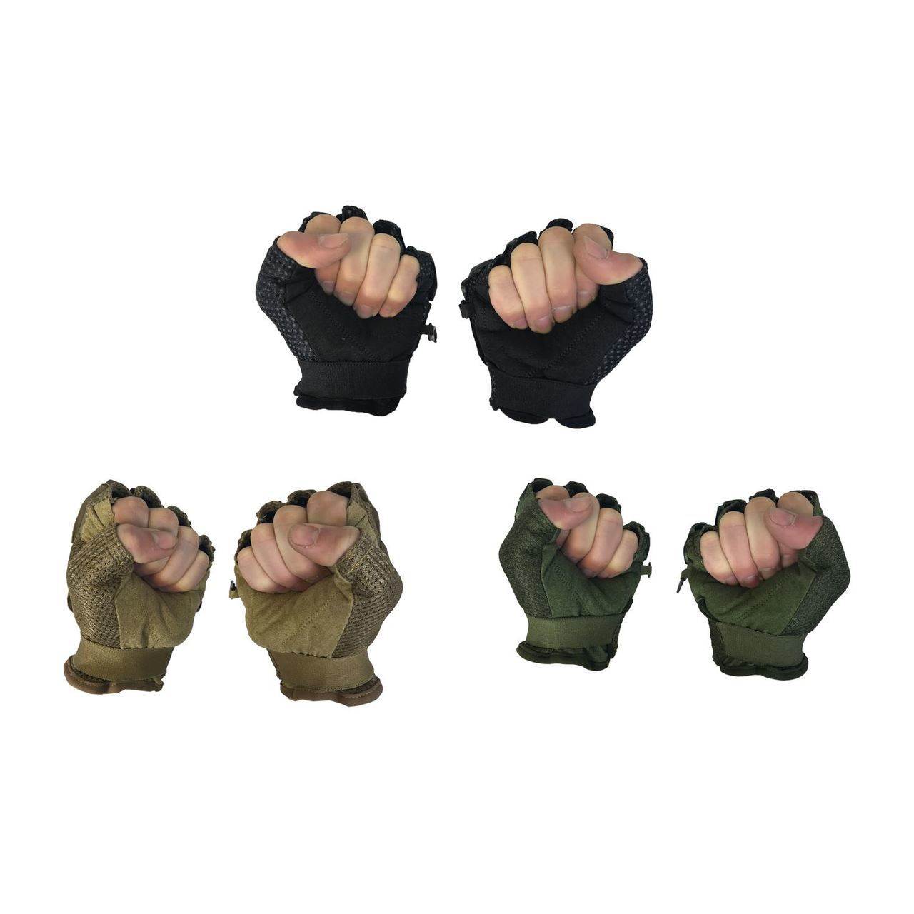 Maddog Hard Knuckle Half Finger And Gloves std config, airsoft accessory, tactical loadout upgrade, for tactical builds, studio view