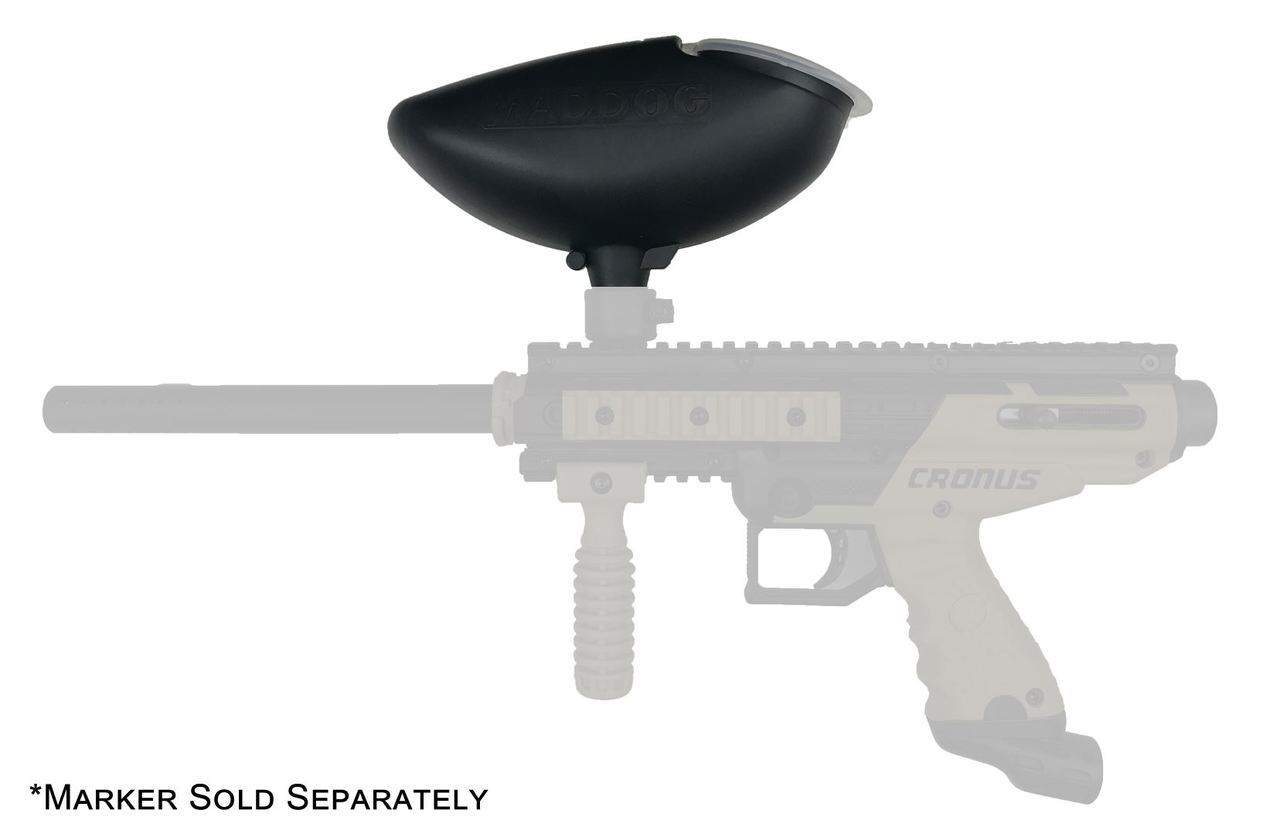 Maddog 200 Round Paintball Hopper Loader - Black Maddog