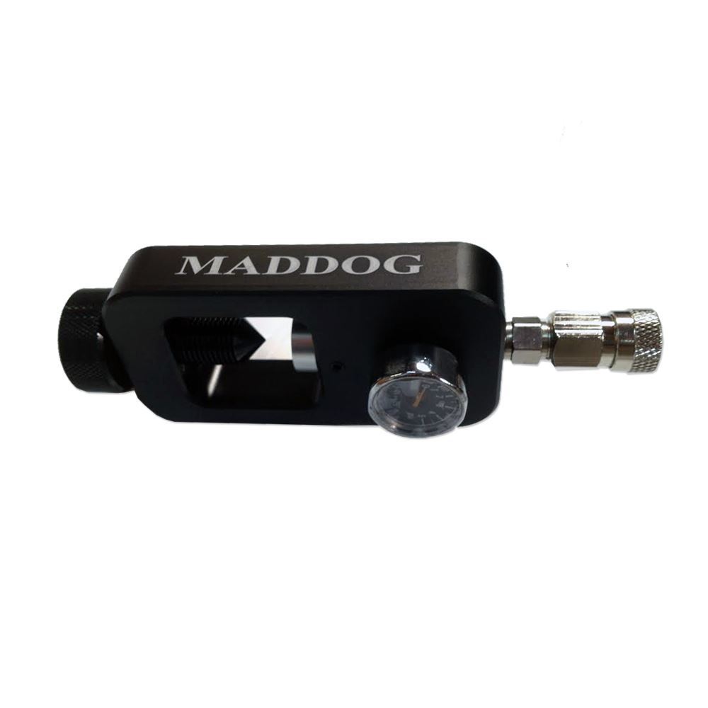 Maddog Tank Scuba Fill Station std config, accessory, performance design, for gear bags, top view, for field use