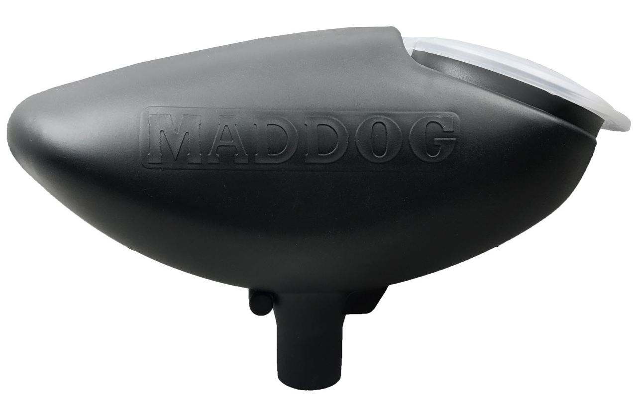 Maddog 200 Round Paintball Hopper Loader - Black Maddog