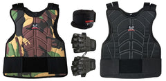 Maddog Pro Trio Padded Chest Protector Combo Package Maddog